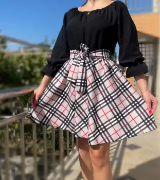 Rochie Dama British Style 4 imagine