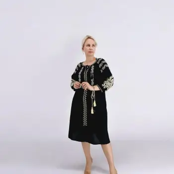 Rochie Dama cu Broderie Darya 2 imagine