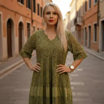 Rochie din dantela Mari imagine