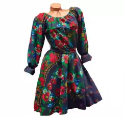 Rochie eleganta cu motive florale Jeni imagine