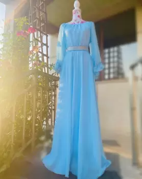 Rochie eleganta lunga Gratiela 3 imagine