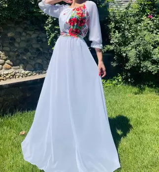 Rochie eleganta lunga Martha 4 imagine