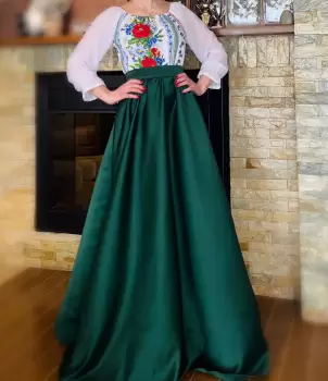 Rochie eleganta lunga Martha 6 imagine