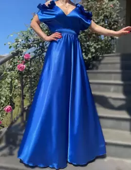 Rochie eleganta lunga Zara imagine