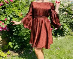 Rochie eleganta scurta Carmen 2 imagine