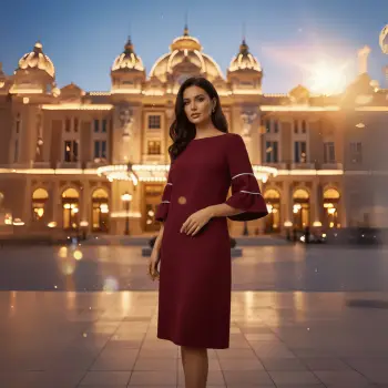 Rochie grena Alesia imagine
