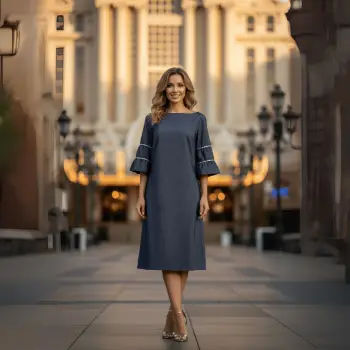 Rochie gri Alesia imagine