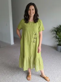 Rochie lejera din bumbac Ioana imagine