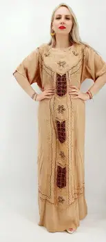 Rochie Lunga Brodata Miuta 56 imagine