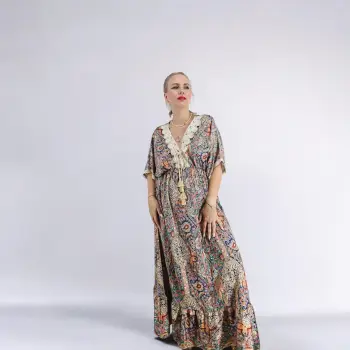 Rochie lunga satinata Sephora ( diferite culori ) imagine