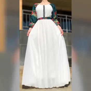 Rochie Stilizata cu motive traditionale Viorela imagine