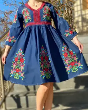 Rochie Traditionala Anabela 3 imagine