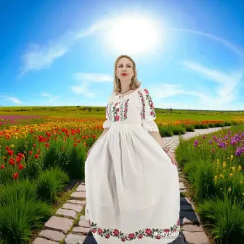 Rochie traditionala Aniela 2 imagine