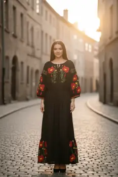 Rochie Traditionala Anne 7 imagine