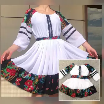 Rochie Traditionala Antonia 2 imagine