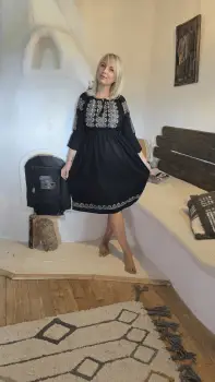 Rochie traditionala Bianca 3 imagine