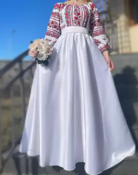 Rochie Traditionala Elena 12 imagine