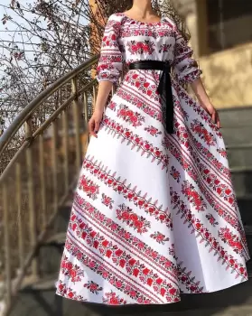 Rochie Traditionala Elena 5 imagine