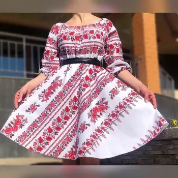 Rochie Traditionala Elena 7 imagine