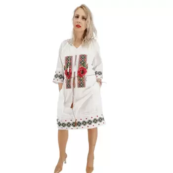 Rochie Traditionala Leila 10 imagine