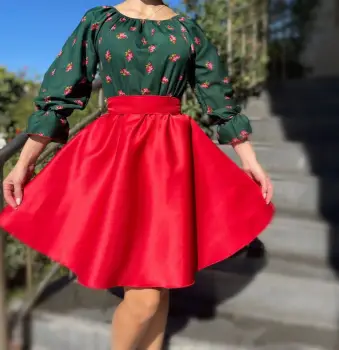 Rochie Traditionala stilizata Camelia 2 imagine