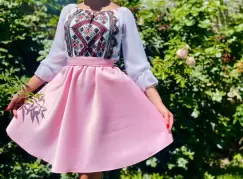 Rochie Traditionala stilizata cu Laura 14 imagine