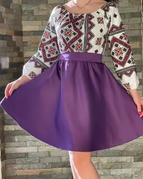 Rochie Traditionala stilizata cu Laura 15 imagine
