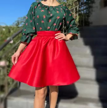 Rochie Traditionala stilizata Francisca imagine