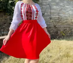 Rochie Traditionala stilizata Lavinia 2 imagine