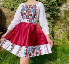 Rochie Traditionala stilizata Leonora 3 imagine
