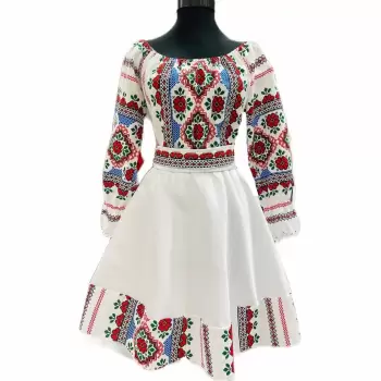 Rochie Traditionala stilizata Leonora imagine