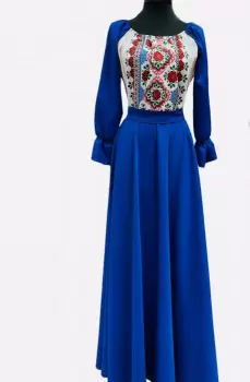Rochie Traditionala stilizata Leticia 2 imagine