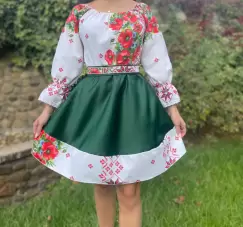 Rochie Traditionala stilizata Mara 2 imagine