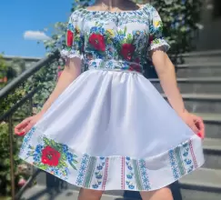 Rochie Traditionala stilizata Mara 3 imagine