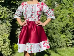 Rochie Traditionala stilizata Melania imagine