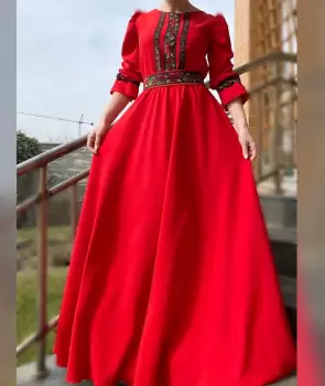 Rochie Traditionala Trandafira 2 imagine