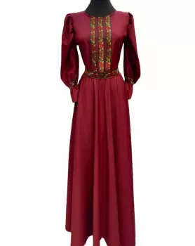 Rochie Traditionala Trandafira 3 imagine