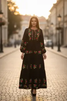 Rochie Traditionala Viviana 4 imagine