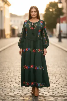 Rochie Traditionala Viviana 5 imagine