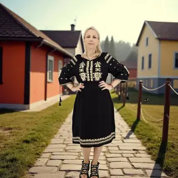 Rochie Traditionala Xenia 7 imagine