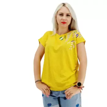 Tricou brodat Sanzi 2 imagine