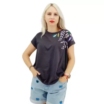 Tricou brodat Sanzi 7 imagine