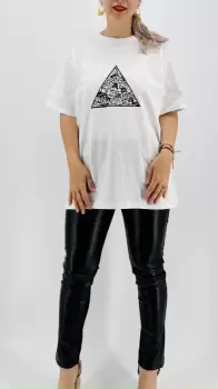 Tricou brodat Sanzi imagine