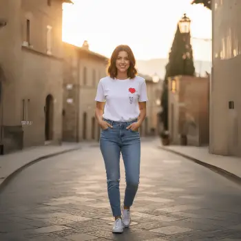 Tricou cu imprimeu 2 imagine