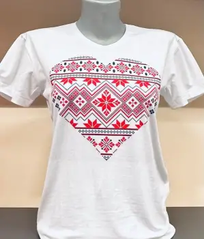 Tricou cu imprimeu traditional Alexis 12 imagine