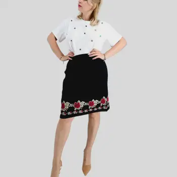 Tricou Dama Diva Alb imagine