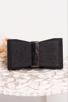 Geanta eleganta Cleopatra tip funda neagra imagine