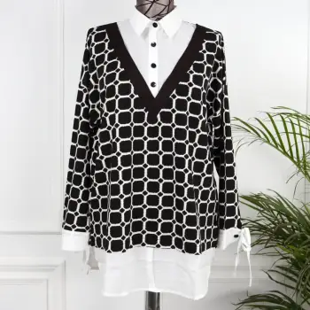 Bluza tip camasa Nerida imagine