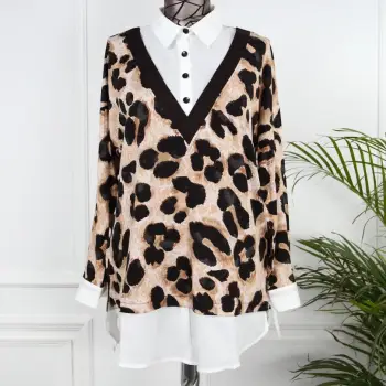 Bluza tip camasa Zinnia imagine