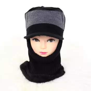 Caciula cu cozoroc tip cagula neagra Galmi imagine